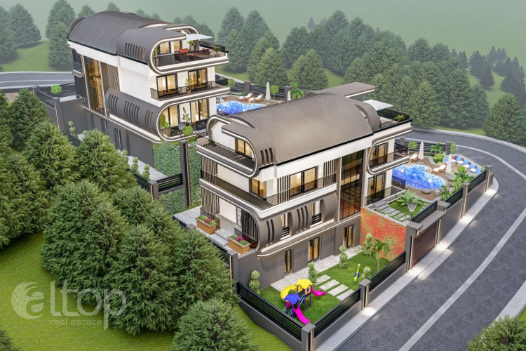 Вилла 5+1 в Алании, Турция | STE-21761