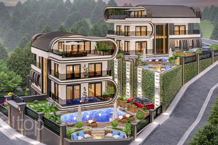 Вилла 5+1 в Алании, Турция | STE-21761
