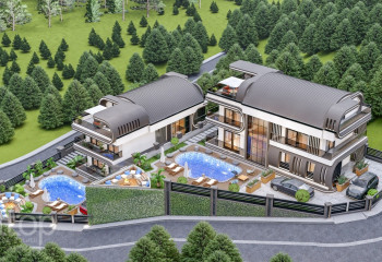 Вилла 5+1 в Алании, Турция | STE-21761
