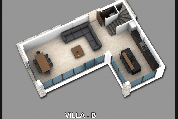 Вилла 4+1 в Калкане, Турция | STE-21881