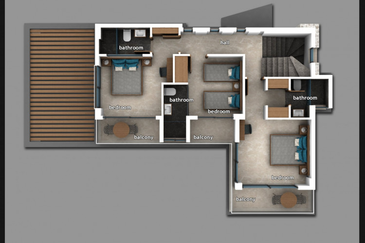 Вилла 4+1 в Калкане, Турция | STE-21881