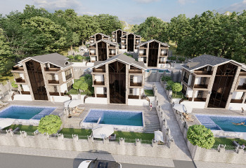 Вилла 4+1 в Олюдениз, Фетхие, Турция | STE-22443