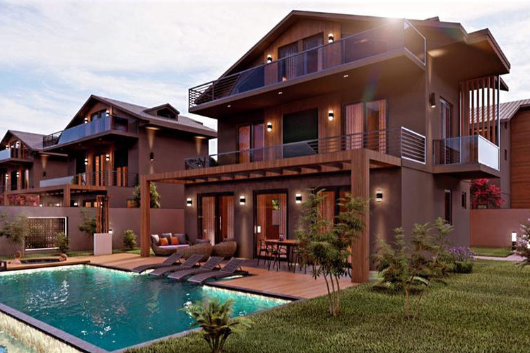 Вилла 4+1 в Олюдениз, Фетхие, Турция | SBB-22467