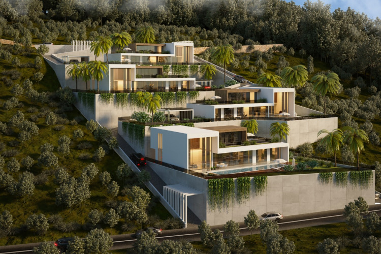 Вилла 4+1 в Каргыджаке, Алания, Турция | PBB-22483