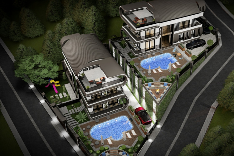 Вилла 5+1 в Алании, Турция | PBB-24647