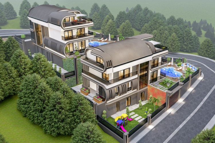 Вилла 5+1 в Алании, Турция | PBB-24647