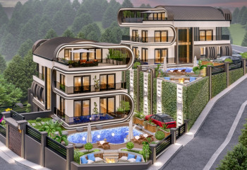 Вилла 5+1 в Алании, Турция | PBB-24647