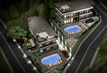 Вилла 5+1 в Алании, Турция | PBB-24647