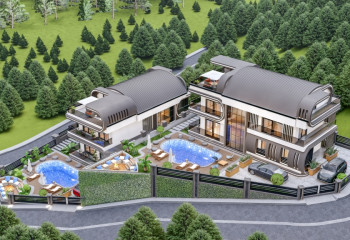 Вилла 5+1 в Алании, Турция | PBB-24647