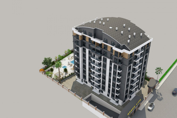 Квартира 1+1 в Коньяалты, Анталия, Турция | PTE-24805