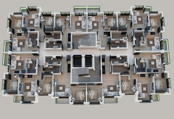 Квартира 1+1 в Коньяалты, Анталия, Турция | PTE-24805