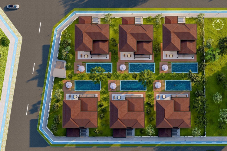 Вилла 4+1 в Дёшемеалты, Турция | PKK-24806