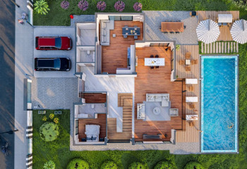 Вилла 4+1 в Дёшемеалты, Турция | PKK-24806