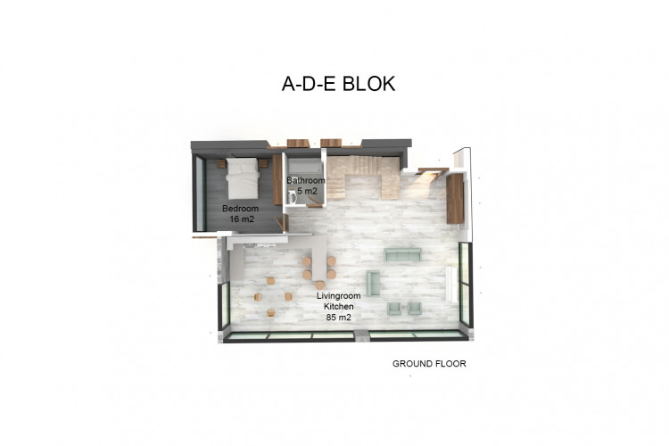 Вилла 4+1 в Каргыджаке, Алания, Турция | PBB-25386