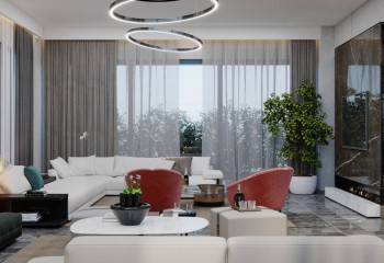 Вилла 4+1 в Алании, Турция | PTE-25664