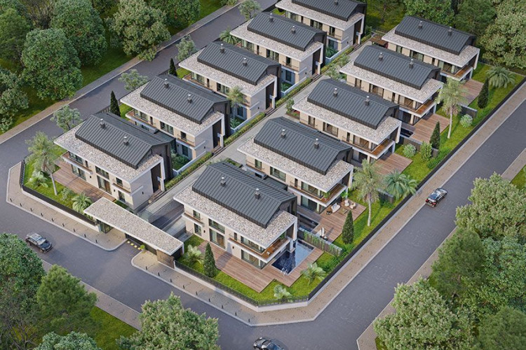 Вилла 6+1 в Дёшемеалты, Турция | PTE-25765