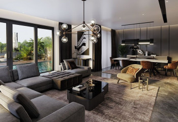 Вилла 6+1 в Дёшемеалты, Турция | PTE-25765