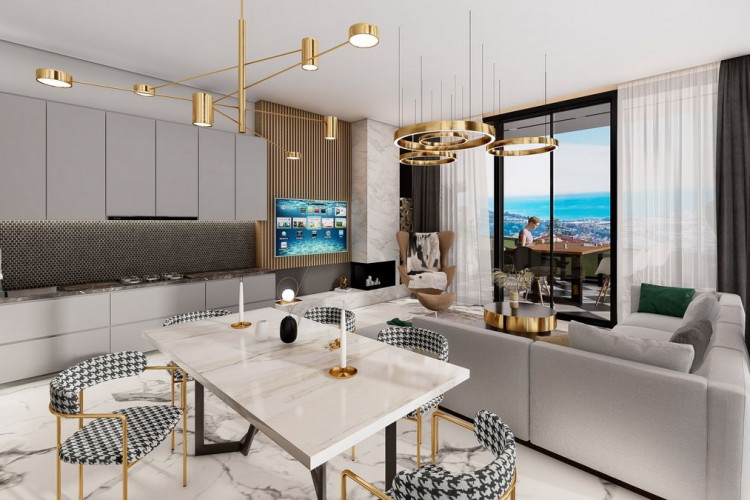 Вилла 4+1 в Каргыджаке, Алания, Турция | PBB-26397