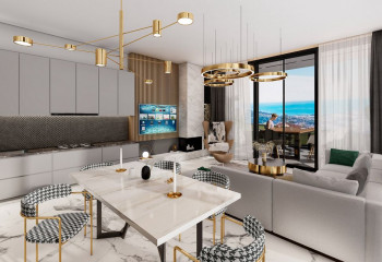 Вилла 4+1 в Каргыджаке, Алания, Турция | PBB-26397