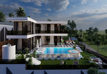 Вилла 4+1 в Каргыджаке, Алания, Турция | PBB-26397