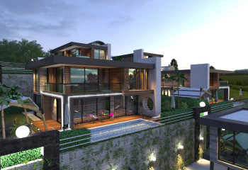 Вилла 4+1 в Каргыджаке, Алания, Турция | SBB-27692