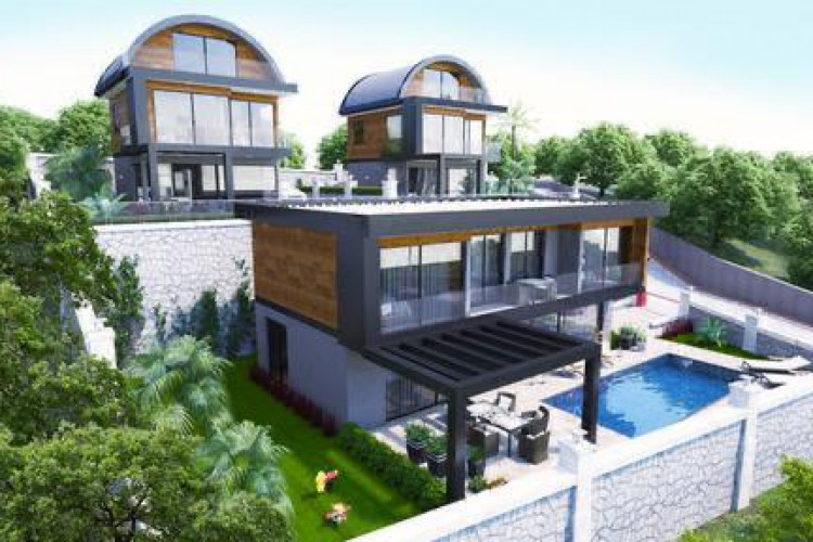 Вилла 4+1 в Бекташе, Алания, Турция | PTE-29022