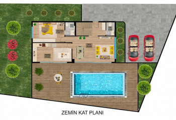 Вилла 4+1 в Бекташе, Алания, Турция | PTE-29022