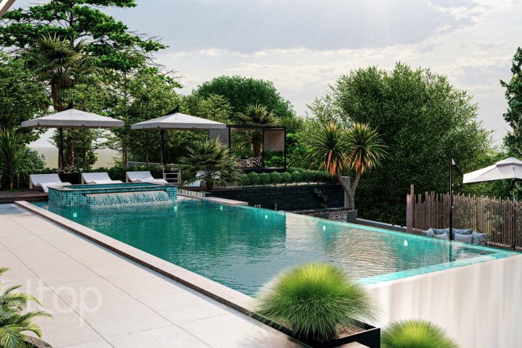 Вилла 5+1 в Алании, Турция | PTE-29458