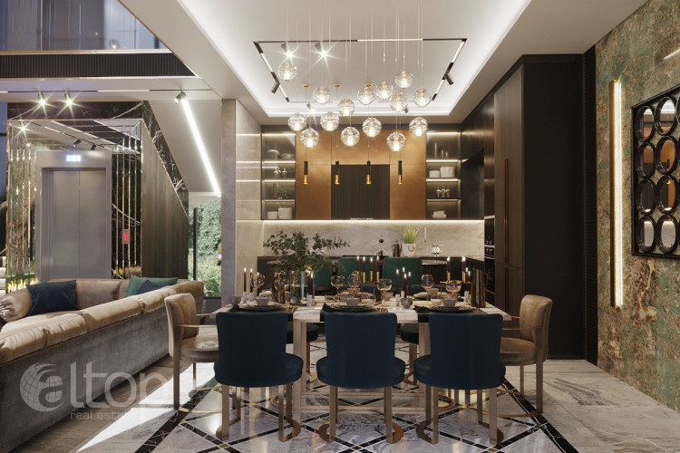 Вилла 5+1 в Алании, Турция | PTE-29458