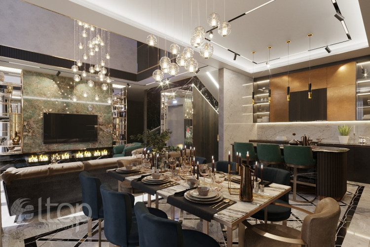 Вилла 5+1 в Алании, Турция | PTE-29458