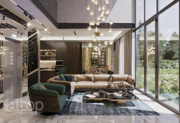 Вилла 5+1 в Алании, Турция | PTE-29458