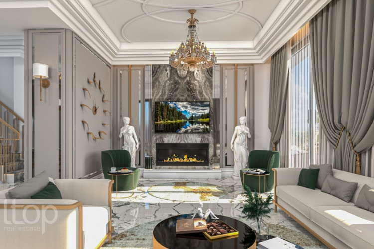 Вилла 4+1 в Алании, Турция | PTE-30012