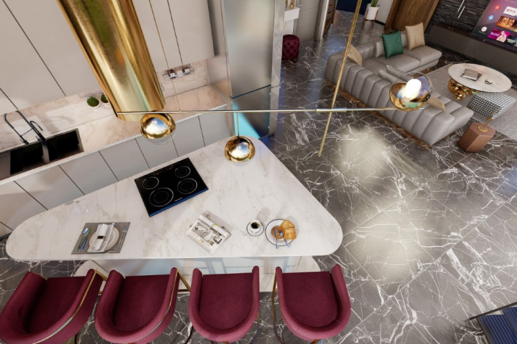 Вилла 3+1 в Каргыджаке, Алания, Турция | PKK-30621