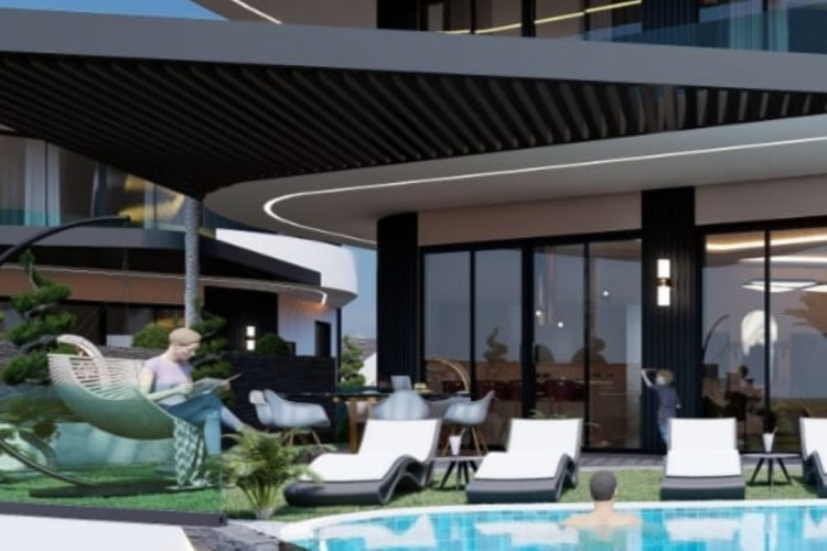 Вилла 3+1 в Каргыджаке, Алания, Турция | PKK-30621