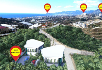 Вилла 3+1 в Каргыджаке, Алания, Турция | PKK-30621