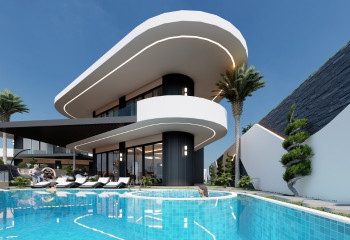 Вилла 3+1 в Каргыджаке, Алания, Турция | PKK-30621