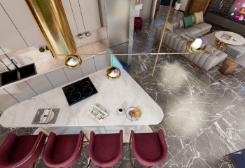 Вилла 3+1 в Каргыджаке, Алания, Турция | PKK-30621