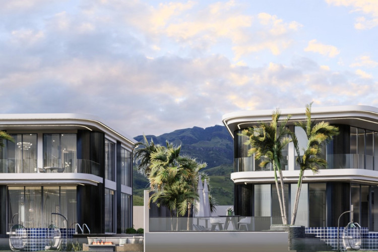 Вилла 3+1 в Каргыджаке, Алания, Турция | PTE-30622