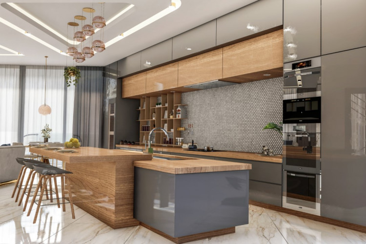 Вилла 3+1 в Каргыджаке, Алания, Турция | PTE-30622