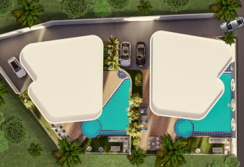 Вилла 3+1 в Каргыджаке, Алания, Турция | PTE-30622