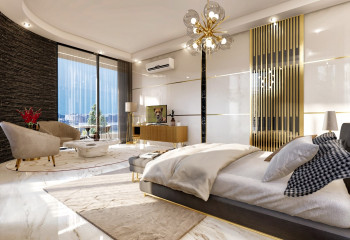 Вилла 3+1 в Каргыджаке, Алания, Турция | PTE-30622