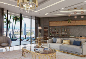 Вилла 3+1 в Каргыджаке, Алания, Турция | PTE-30622