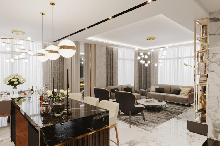 Вилла 4+1 в Каргыджаке, Алания, Турция | PTE-32205