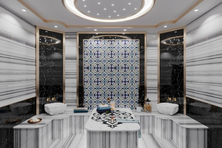 Вилла 4+1 в Каргыджаке, Алания, Турция | PTE-32205