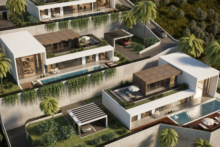 Вилла 4+1 в Каргыджаке, Алания, Турция | PBB-33363