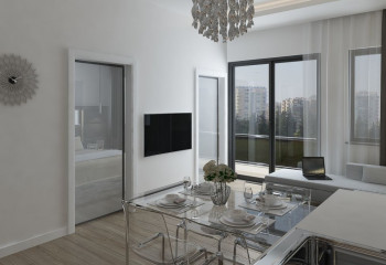 Квартира 1+1 в Кепезе, Анталия, Турция | PTE-34794