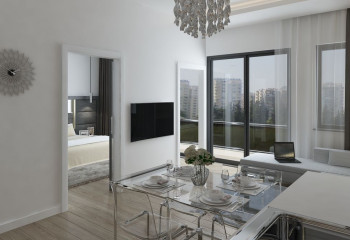 Квартира 1+1 в Кепезе, Анталия, Турция | PTE-34794