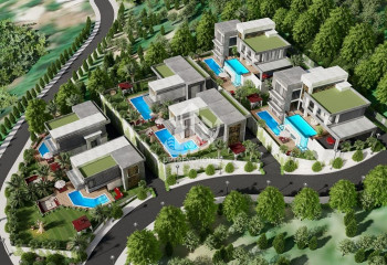 Вилла 4+1 в Каргыджаке, Алания, Турция | SBB-35445