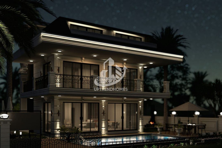 Вилла 4+1 в Каргыджаке, Алания, Турция | PBB-35502