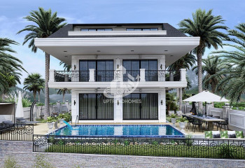 Вилла 4+1 в Каргыджаке, Алания, Турция | PBB-35502